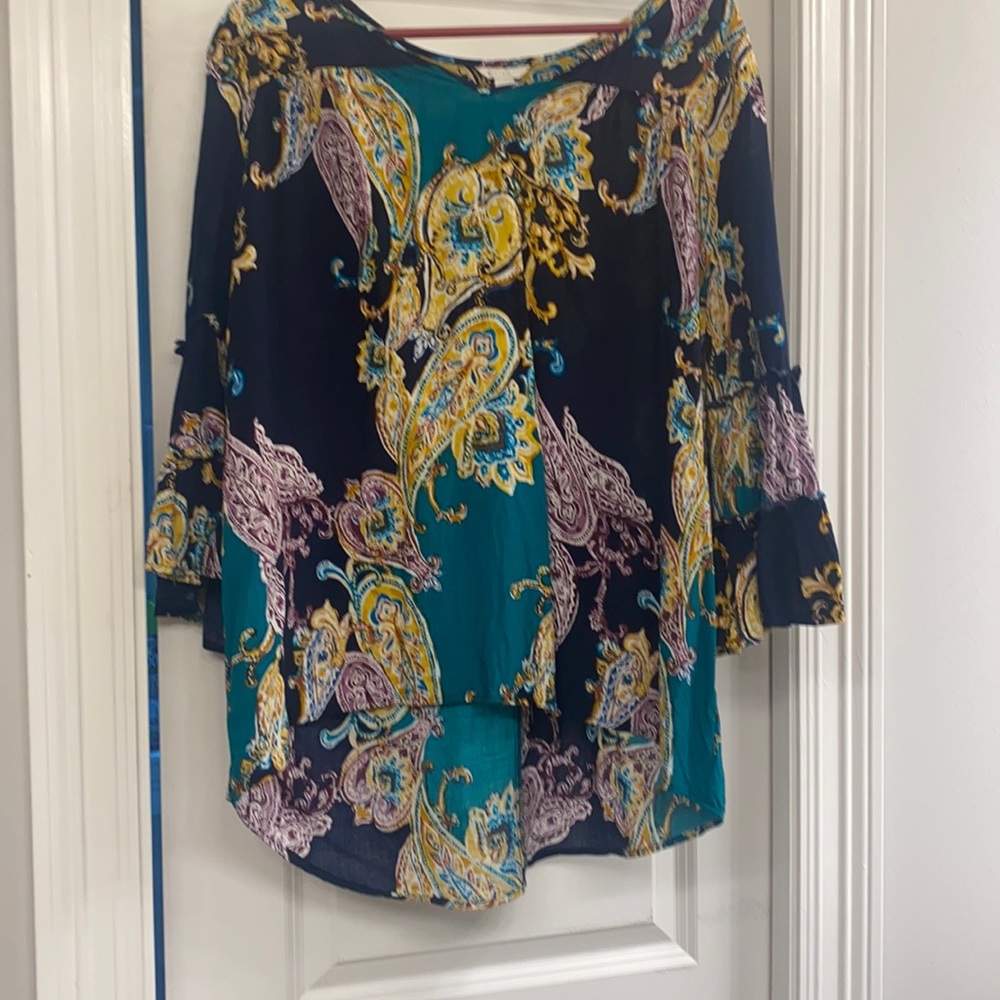 long sleeved top